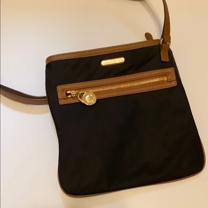 Black nylon Michael Kors crossbody